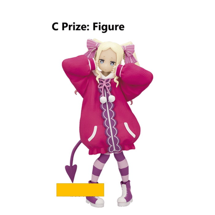 Ichiban Kuji Banpresto Re Zero Girls Lot de Figurines et Accessoires