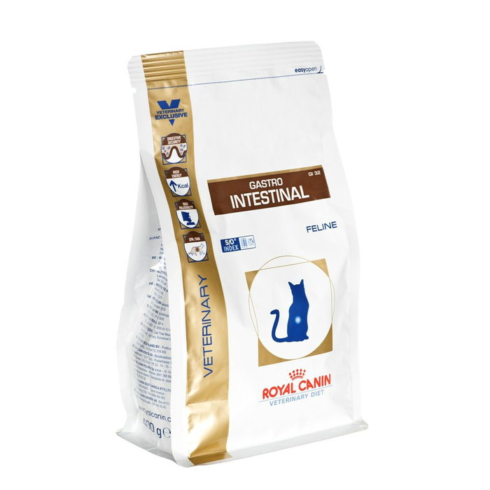 Aliments pour chat Royal Canin Gastro Intestinal Adulte Poulet Riz Oiseaux Morue 400 g Aliments pour chat Royal Canin Gastro Intestinal Adulte Poulet Riz Oiseaux Morue 400 g