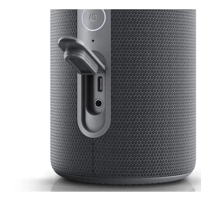 Loewe Enceinte Portable Bluetooth We. HEAR 1 - 40W - Résistance à l'eau IPX6 - Autonomie 14h - Gris Storm Loewe Enceinte Portable Bluetooth We. HEAR 1 - 40W - Résistance à l'eau IPX6 - Autonomie 14h - Gris Storm
