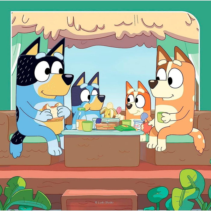 Ravensburger Puzzle 3x49 pièces Les aventures de Bluey