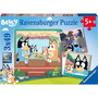 Ravensburger Puzzle 3x49 pièces Les aventures de Bluey