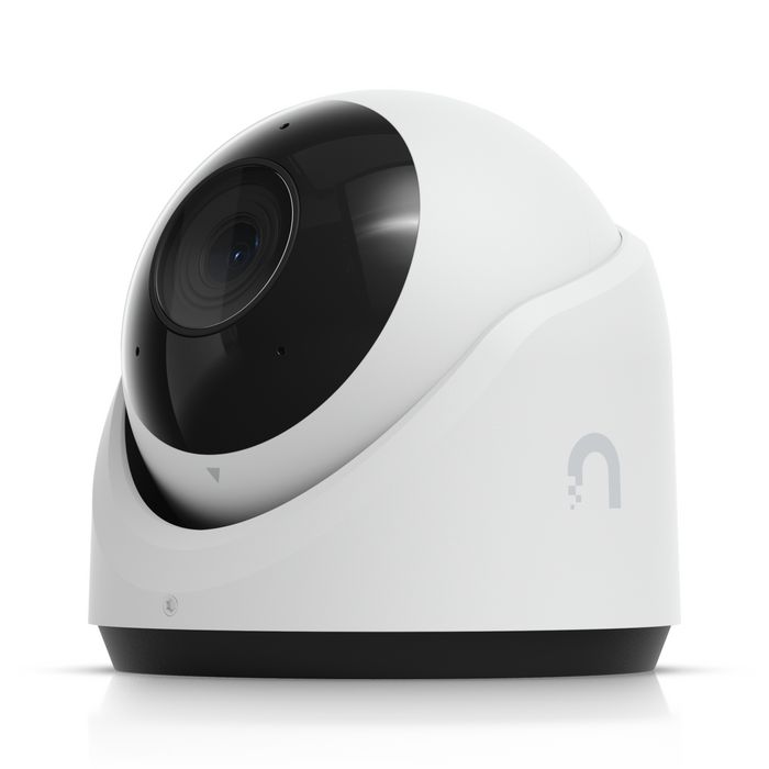 Ubiquiti Caméra de surveillance extérieure 8MP 4K Turret PoE, avec connectique RJ-45 et certification IP66/IK04, capteur d'image 1/1.8"