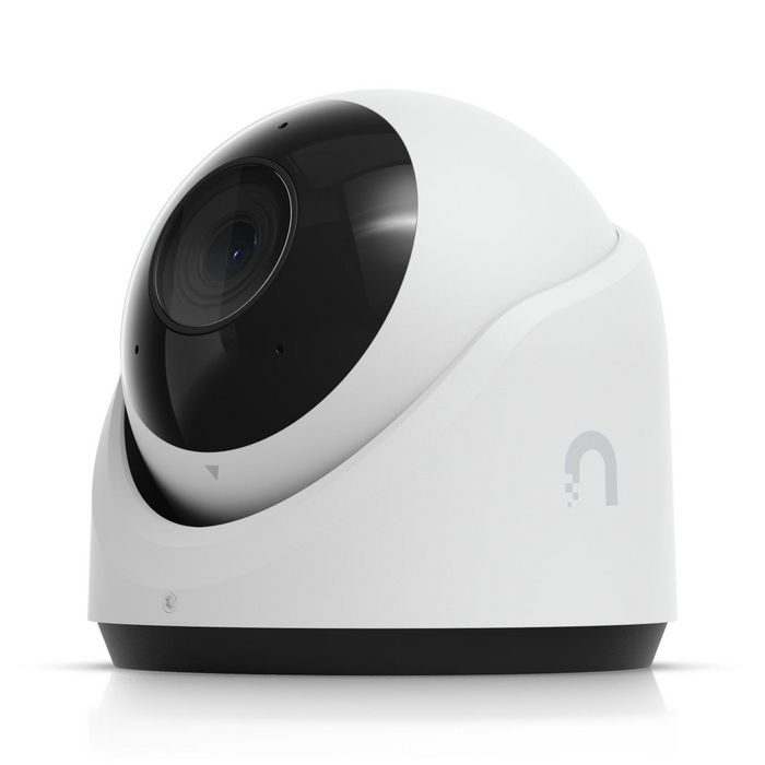 Ubiquiti Caméra de surveillance extérieure 8MP 4K Turret PoE, avec connectique RJ-45 et certification IP66/IK04, capteur d'image 1/1.8"
