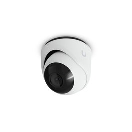Ubiquiti Caméra de surveillance extérieure 8MP 4K Turret PoE, avec connectique RJ-45 et certification IP66/IK04, capteur d'image 1/1.8"