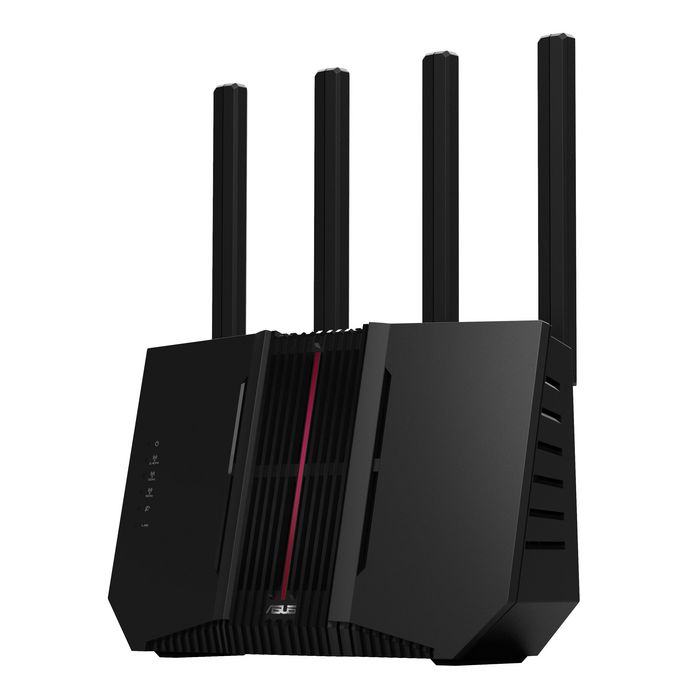 Asus RT-BE92U Routeur WiFi 7 Tri-Band 9700 Mbps avec AiMesh, 6 GHz, IA WAN, AiProtection Pro Sécurité et VPN, pour Gaming et Maison Connectée