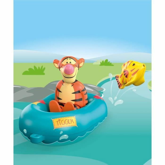 Playmobil Junior Tigrou avec canot et poisson-globe 71704