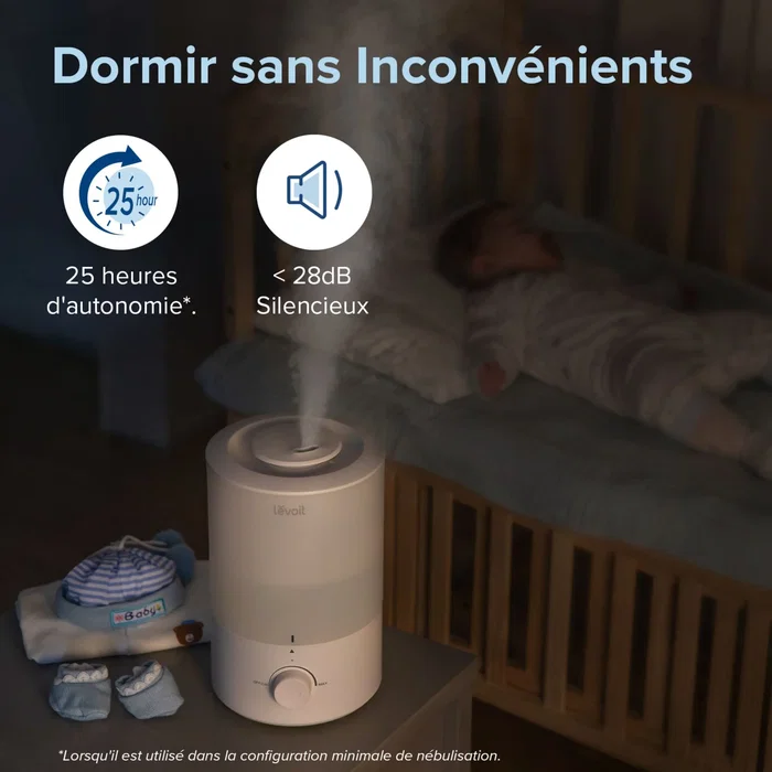 Levoit Dual 150 Ultrasonic - Humidificateur d'air 3 L Levoit Dual 150 Ultrasonic - Humidificateur d'air 3 L