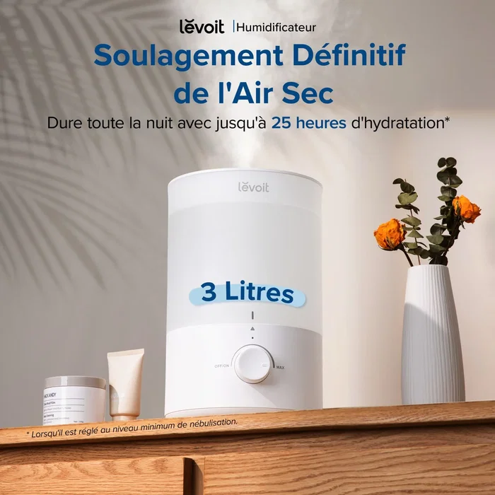Levoit Dual 150 Ultrasonic - Humidificateur d'air 3 L Levoit Dual 150 Ultrasonic - Humidificateur d'air 3 L