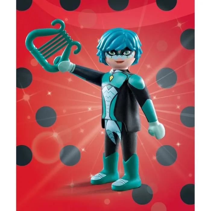 Playmobil 71868 Figurine Viperion de Miraculous - 4 Pièces - Personnage de Dessin Animé - Jouet Enfant dès 4 Ans