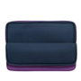 Rivacase 7703 Suzuka Eco Housse pour PC Portable 13.3-14 Pouces Lila RPET Résistante à l'Eau