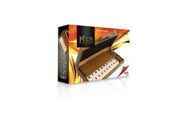 Cayro Maletin Rummi Classic Plus - Jeu de société en bois Rummicub, Âge recommandé 8 ans et plus, Multilingue (français, espagnol, anglais, italien, portugais, allemand)