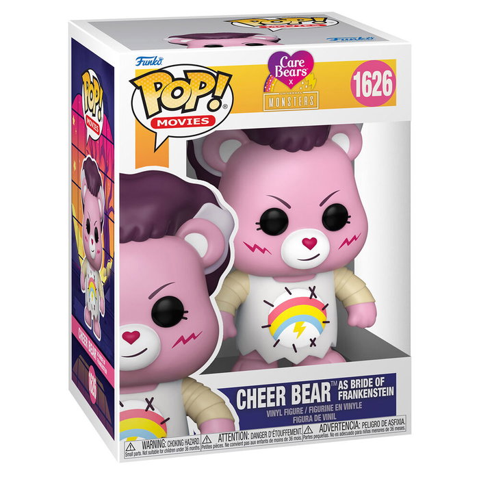 FUNKO Figura POP Care Bears x Monsters Cheer Bear as Bride of Frankenstein FUNKO Figura POP Care Bears x Monsters Cheer Bear as Bride of Frankenstein