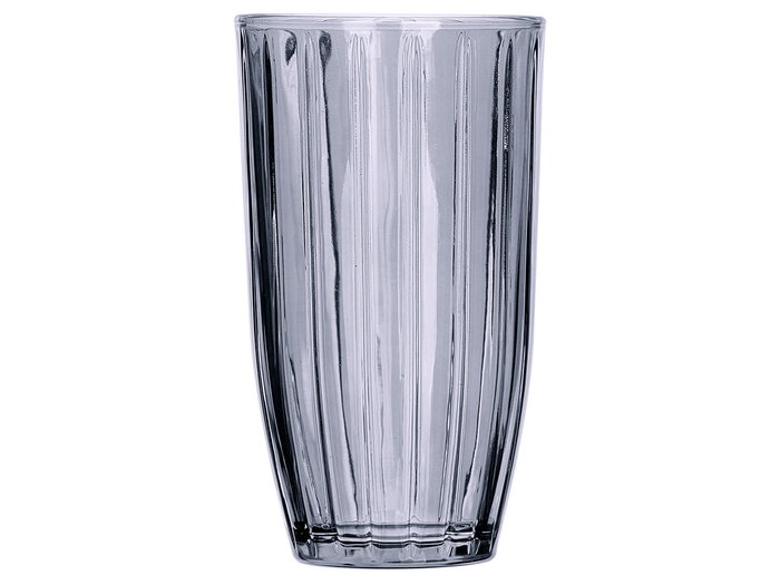 Vivalto Verre haut rayé gris 440 ml – 8x14 cm (Set de 24) Vivalto Verre haut rayé gris 440 ml – 8x14 cm (Set de 24)