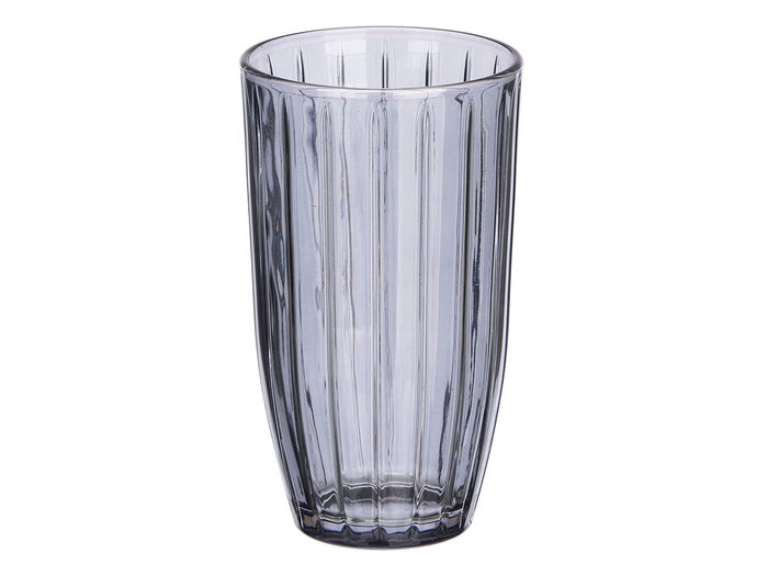 Vivalto Verre haut rayé gris 440 ml – 8x14 cm (Set de 24) Vivalto Verre haut rayé gris 440 ml – 8x14 cm (Set de 24)