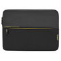 Targus CityGear Housse protectrice rembourrée pour ordinateur portable et appareils 2-en-1 jusqu'à 13,3 pouces - Noir avec poche à fermeture éclair