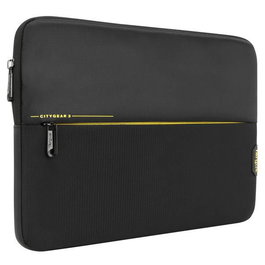 Targus CityGear Housse protectrice rembourrée pour ordinateur portable et appareils 2-en-1 jusqu'à 13,3 pouces - Noir avec poche à fermeture éclair