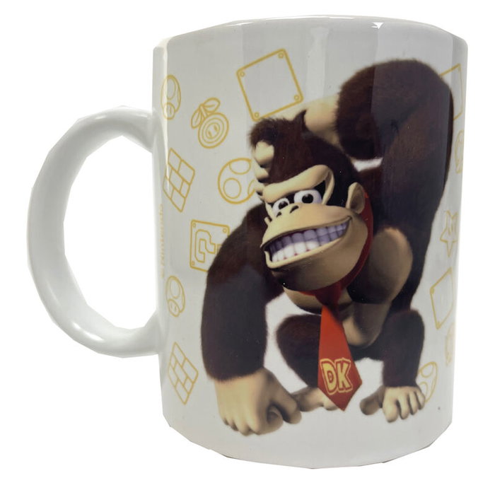 Nintendo - Tasse en céramique et tirelire en métal Donkey Kong Super Mario Bros