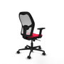 Piqueras y Crespo Chaise de Bureau 2D036N0 Rouge