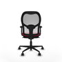 Piqueras y Crespo Chaise de Bureau 2D036N0 Rouge