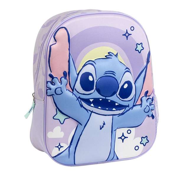 Cerdá Sac à Dos Enfant 3D Stitch 25 x 31 x 10 cm - Mochila pour Fille avec Personnage Disney Cerdá Sac à Dos Enfant 3D Stitch 25 x 31 x 10 cm - Mochila pour Fille avec Personnage Disney