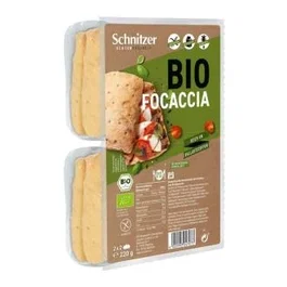 SCHNITZER Panecillos Focaccia Bio Sans Gluten 220g