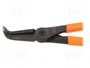 BAHCO Pince à anneaux intérieurs angulaire 300 mm
