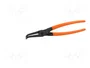 BAHCO Pince à anneaux intérieurs angulaire 300 mm
