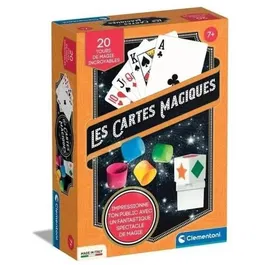 Clementoni CLEMENTONI - Mes cartes magiques, jeu de 8 tours de magie, format pratique pour spectacle