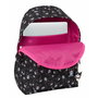 Cartable Kuromi Noir Fuchsia 31 x 43 x 13 cm