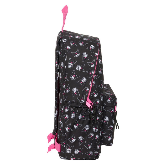 Cartable Kuromi Noir Fuchsia 31 x 43 x 13 cm Cartable Kuromi Noir Fuchsia 31 x 43 x 13 cm
