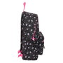Cartable Kuromi Noir Fuchsia 31 x 43 x 13 cm