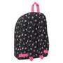 Cartable Kuromi Noir Fuchsia 31 x 43 x 13 cm