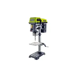 Ryobi RDP102L Perceuse à colonne 390 W, 5 vitesses (510-2430 tr/min), col de cygne 127 mm, mandrin à clé 13 mm, table inclinable