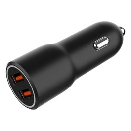 GEMBIRD Chargeur de voiture TA-UC-A2QC36-CAR-01