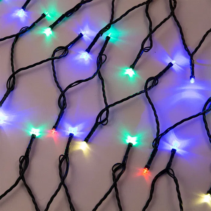 Guirnalda LED Exterior 20M IP65 RGB 8 Modes