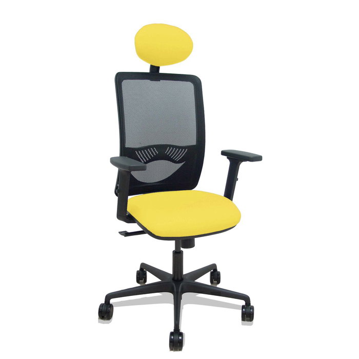 PIQUERAS Y CRESPO Chaise Zulema Synchro Jaune et Noir PIQUERAS Y CRESPO Chaise Zulema Synchro Jaune et Noir