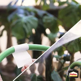 Pattex Power Tape - Adhésif de réparation super puissant multi-usages en PVC blanc - Rouleau de 10 mètres (50 mm x 10 m)