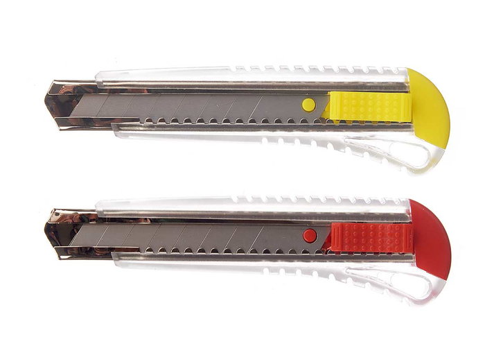 Pincello Cutter GRD Transparent Professionnel Assorti Métal 8x21x2 cm (Set de 24) Pincello Cutter GRD Transparent Professionnel Assorti Métal 8x21x2 cm (Set de 24)