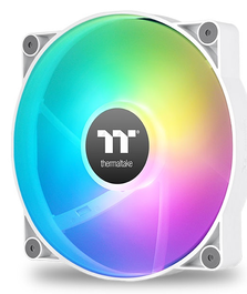 Thermaltake CL-F180-PL20SW-A CT200 - Ventilateur PC ARGB Sync 200 mm avec éclairage RGB adressable, blanc