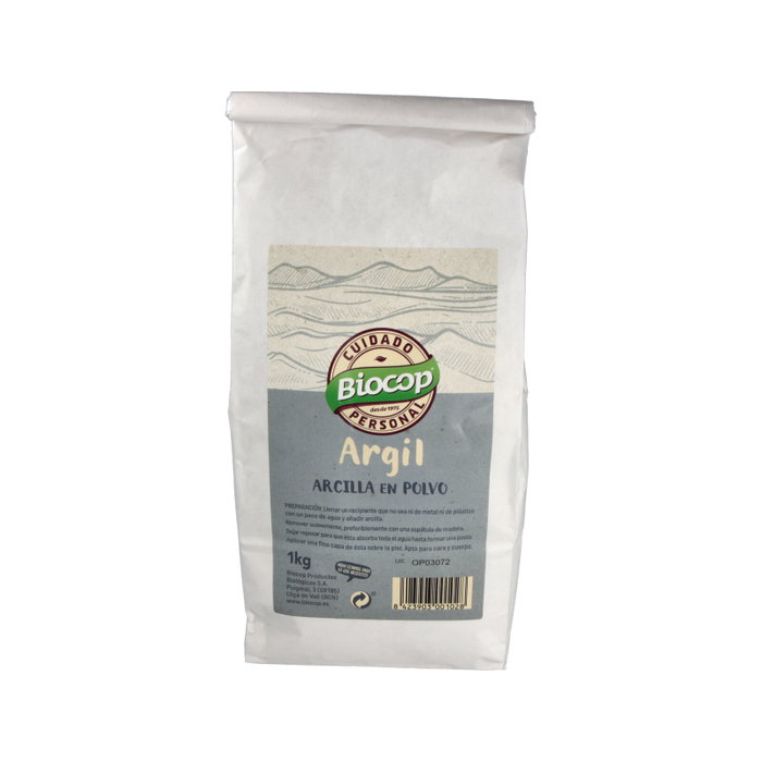 BIOCOP Argile Blanche 1 kg BIOCOP Argile Blanche 1 kg