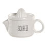 Home ESPRIT Presse-agrumes Blanc Porcelaine