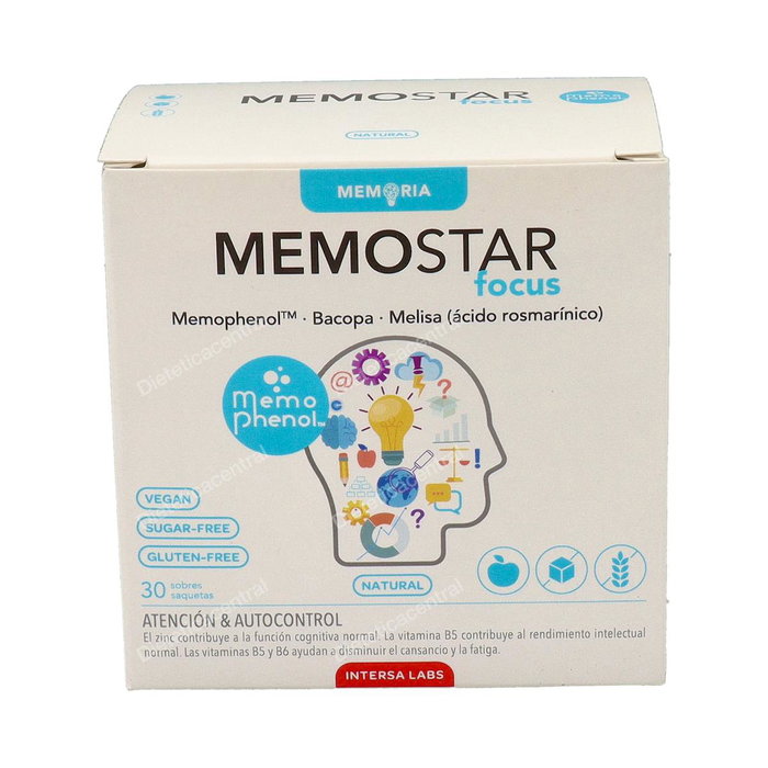 INTERSA MEMOSTAR Focus 30 sachets INTERSA MEMOSTAR Focus 30 sachets