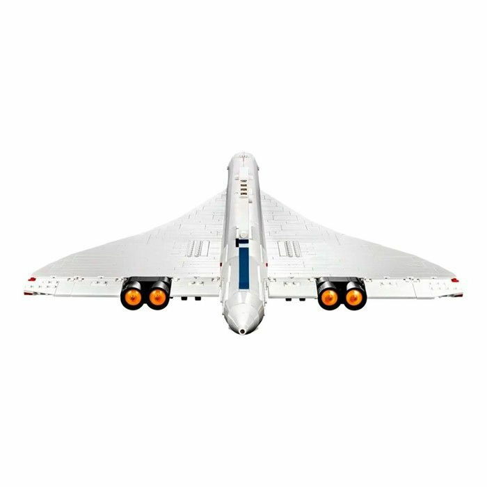 LEGO Concorde, kit de construction avion pour adultes, modèle authentique, AAAAN06836