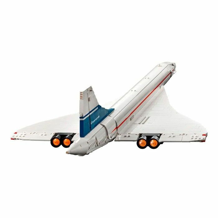 LEGO Concorde, kit de construction avion pour adultes, modèle authentique, AAAAN06836
