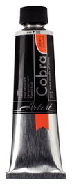 Cobra Peinture à l'huile miscible à l'eau Cobra Artist Color Noir Bujía 702, 150 ml