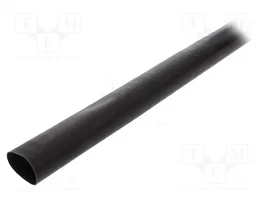 HELLERMANNTYTON Tuyau thermorétractile 40mm 1,2m noir