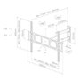 Holmios Support de TV avec bras 37-70 pouces