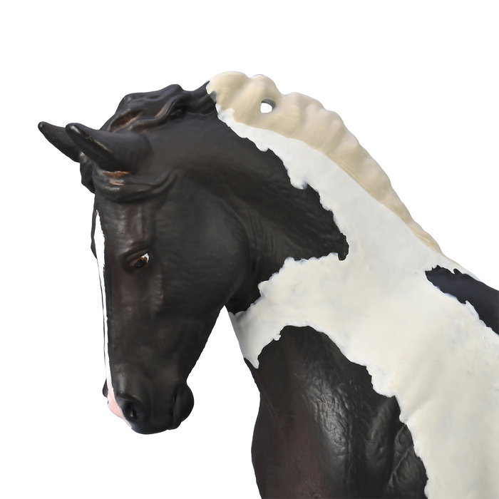 Collecta Figurine Semental Tobiano Noir Modèle 80027 - Étalon, Échelle L, Peint Main, Réplique Détaillée, +3 Ans Collecta Figurine Semental Tobiano Noir Modèle 80027 - Étalon, Échelle L, Peint Main, Réplique Détaillée, +3 Ans