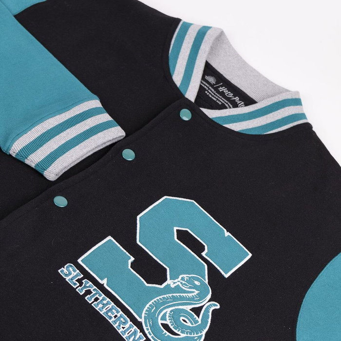 Sweat sans capuche unisex Harry Potter Slytherin Vert