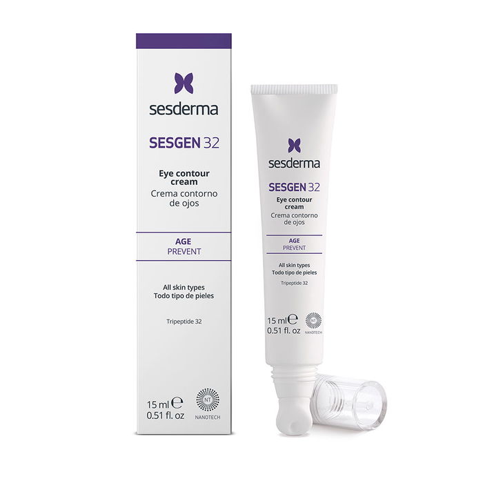 Sesderma SESGEN 32 Contour des Yeux 15 ml Crème Anti-rides Anti-poches Anti-cernes Hydratant Raffermissant Sesderma SESGEN 32 Contour des Yeux 15 ml Crème Anti-rides Anti-poches Anti-cernes Hydratant Raffermissant